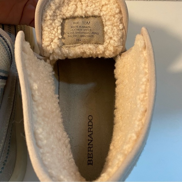 Bernardo Drea Shearling Lined Moc Bootie size 10 ladies - Picture 10 of 11